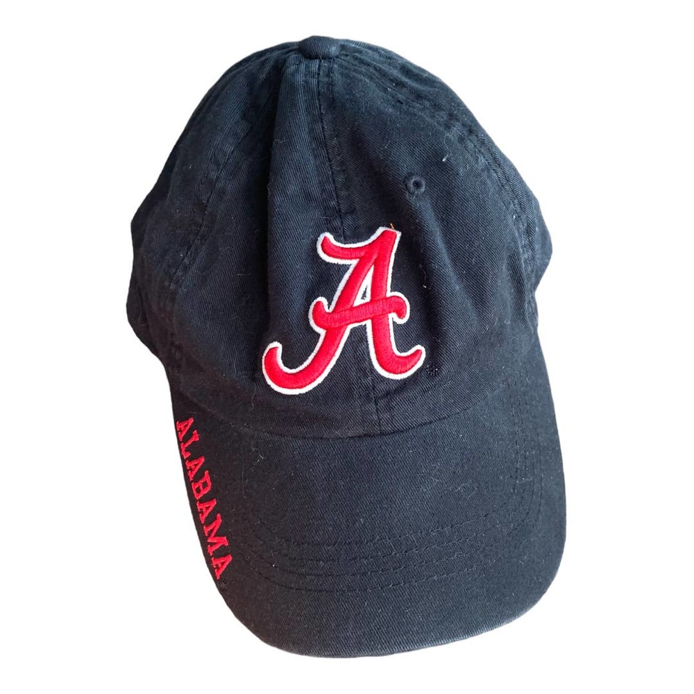 Russell Black and Red Alabama One Size Fits All Cap